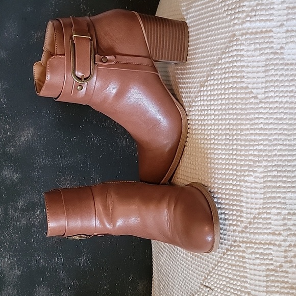 Eurosoft leather booties sz 8 - Picture 1 of 2